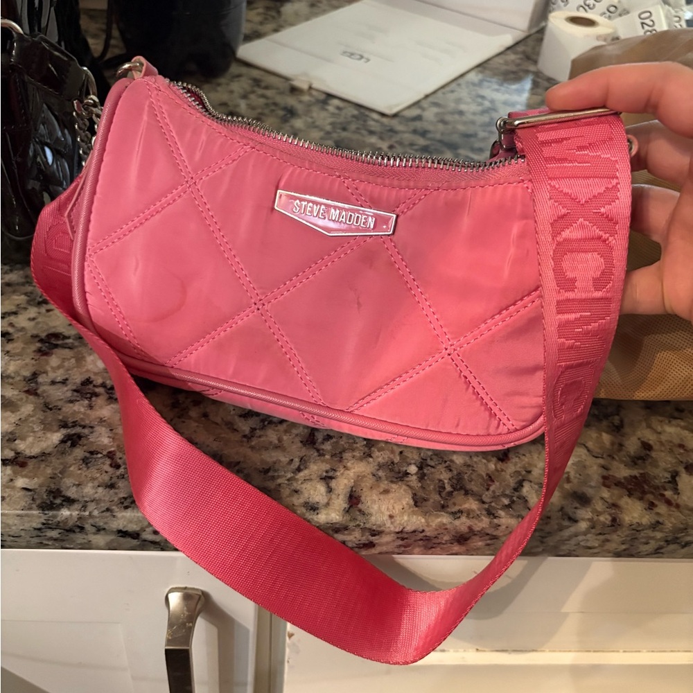 Steve Madden Vibrant Pink Shoulder Bag